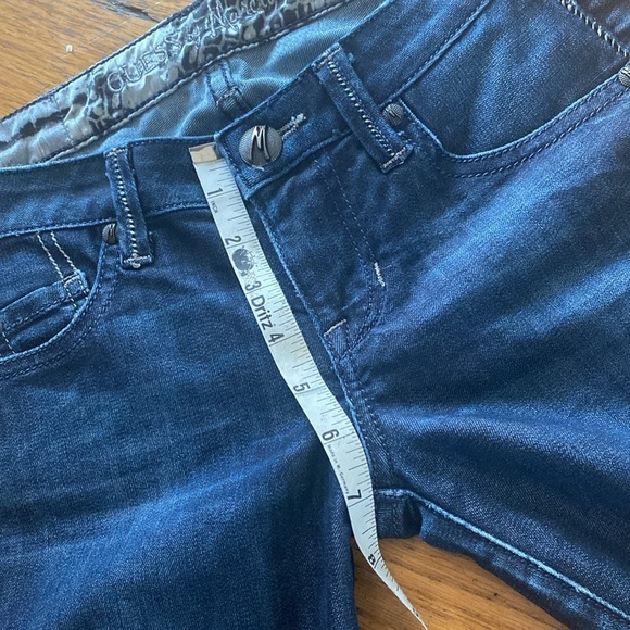 Guess By Marciano Dark Blue Jeans Size 24 - Picture 13 of 14